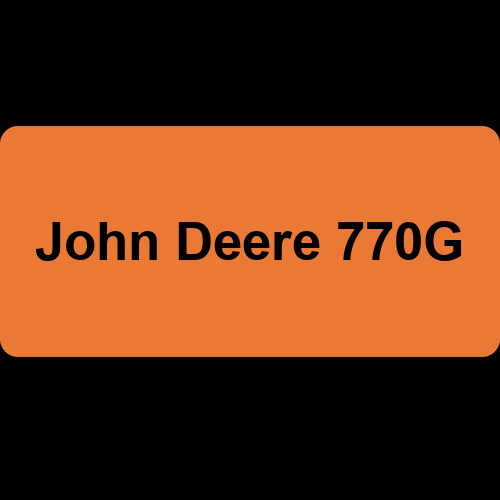 John Deere 770G